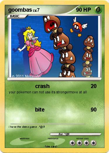 Pokemon goombas