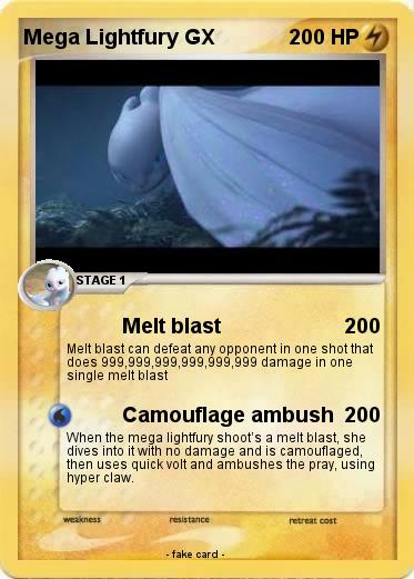 Pokemon Mega Lightfury GX