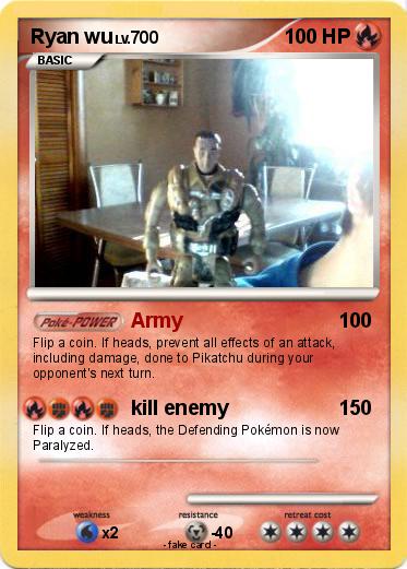 Pokemon Ryan wu