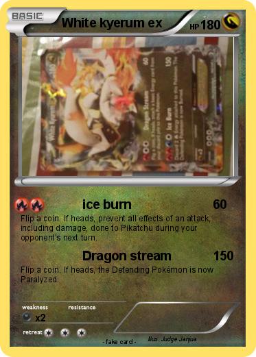 Pokemon White kyerum ex