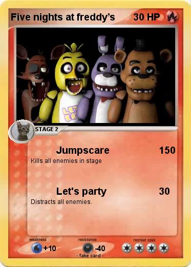 Pokemon Five nights at freddy’s