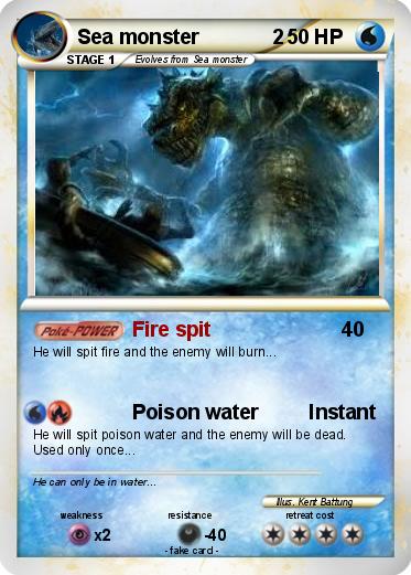 Pokemon Sea monster             2