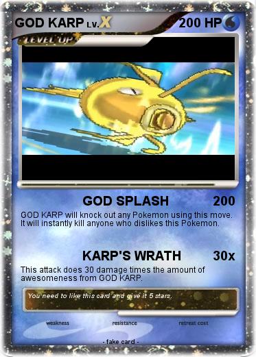 Pokemon GOD KARP