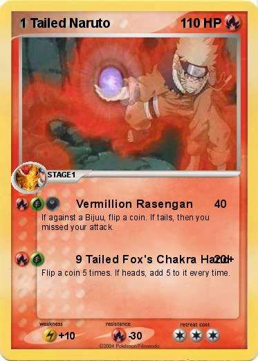 Pokemon 1 Tailed Naruto