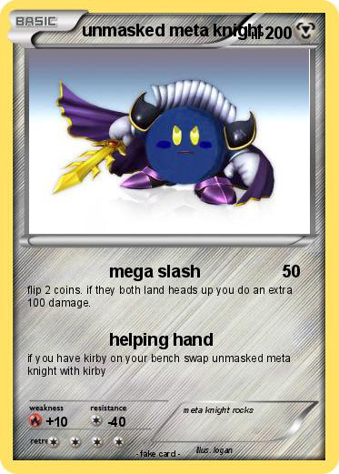 Pokemon unmasked meta knight