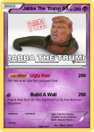 Pokemon Jabba The Trump EX