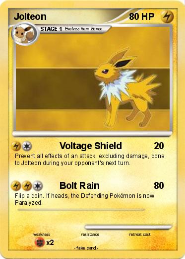 Pokemon Jolteon