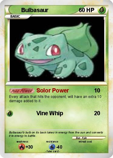 Pokemon Bulbasaur