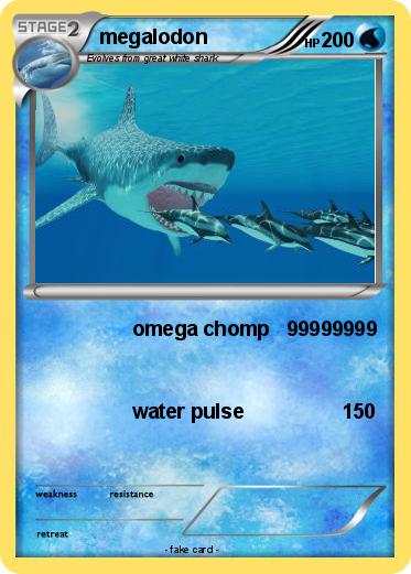 Pokemon megalodon