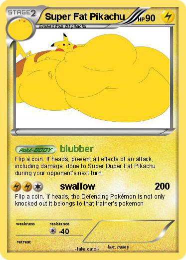 Pokemon Super Fat Pikachu