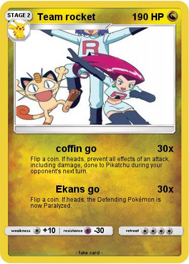 Pokemon Team rocket