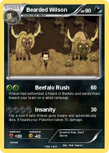 Pokemon Bearded Wilson