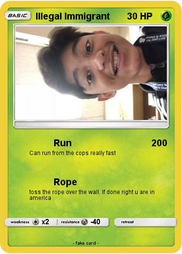 Pokemon Illegal Immigrant