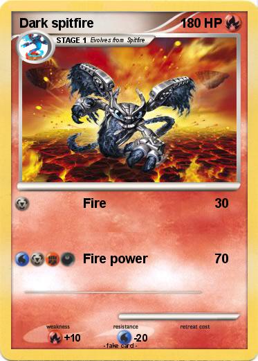 Pokemon Dark spitfire