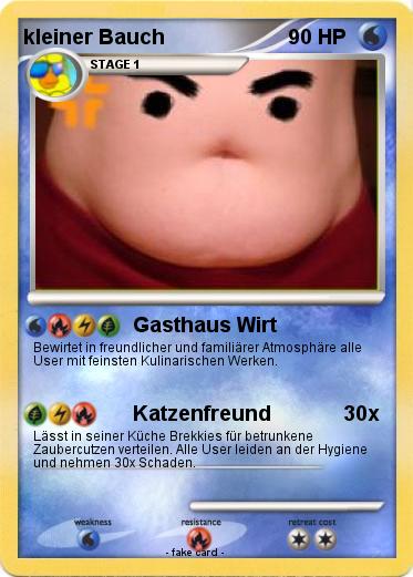 Pokemon kleiner Bauch