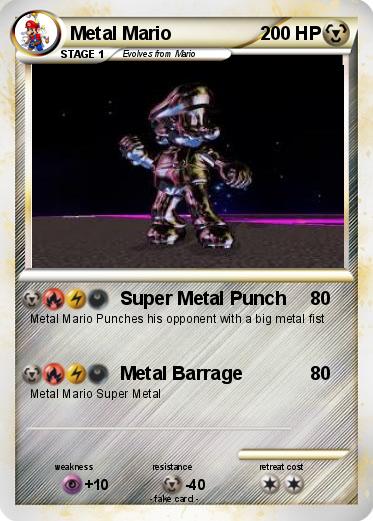 Pokemon Metal Mario