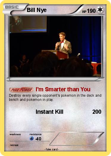 Pokemon Bill Nye