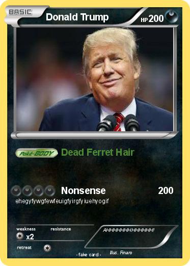 Pokemon Donald Trump