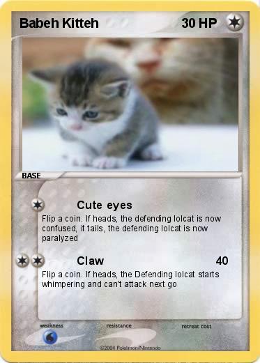 Pokemon Babeh Kitteh