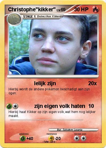 Pokemon Christophe"kikker"