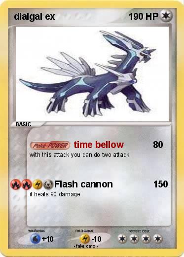 Pokemon dialgal ex
