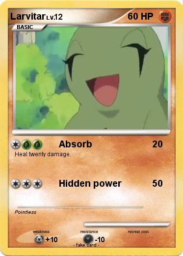 Pokemon Larvitar