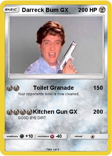 Pokemon Darreck Bum GX