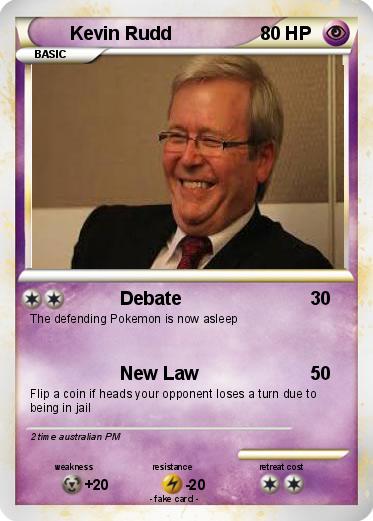 Pokemon Kevin Rudd