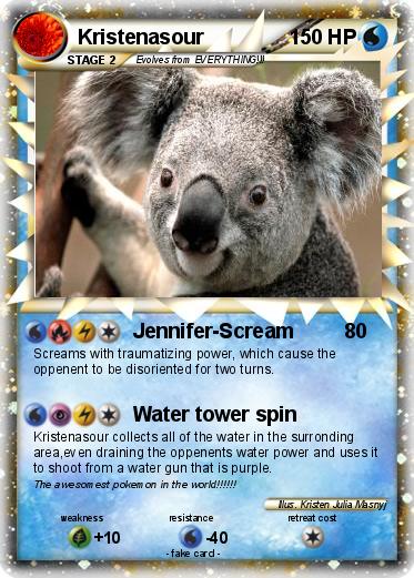 Pokemon Kristenasour