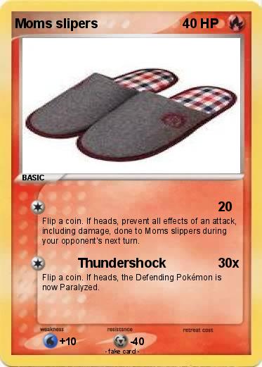 Pokemon Moms slipers Pokemon Moms slipers