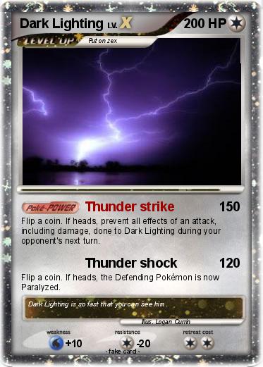 Pokemon Dark Lighting