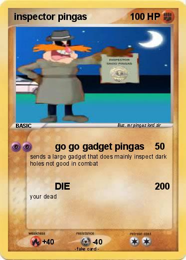 Pokemon inspector pingas
