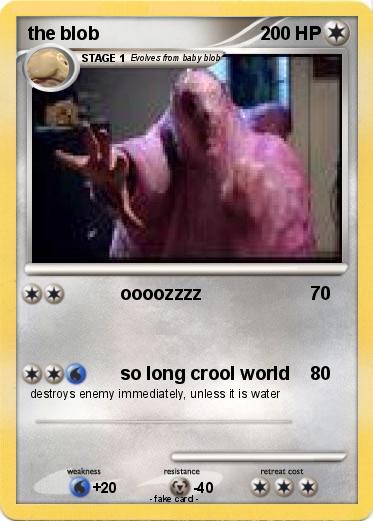 Pokemon the blob