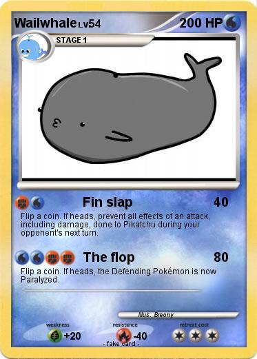 Pokemon Wailwhale