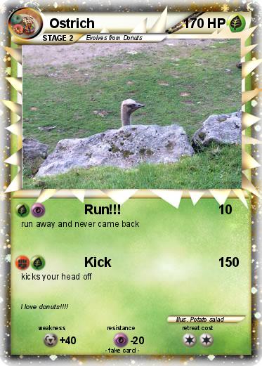 Pokemon Ostrich