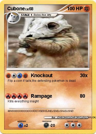 Pokemon Cubone
