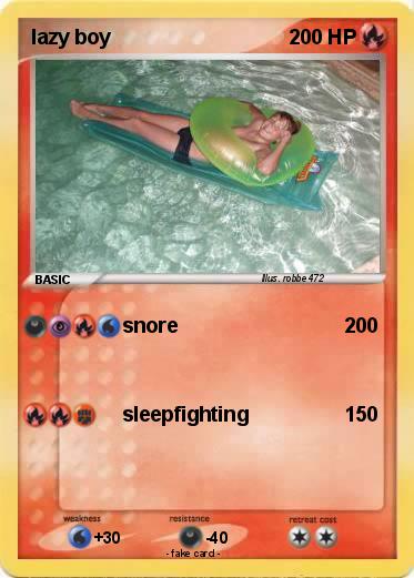 Pokemon lazy boy