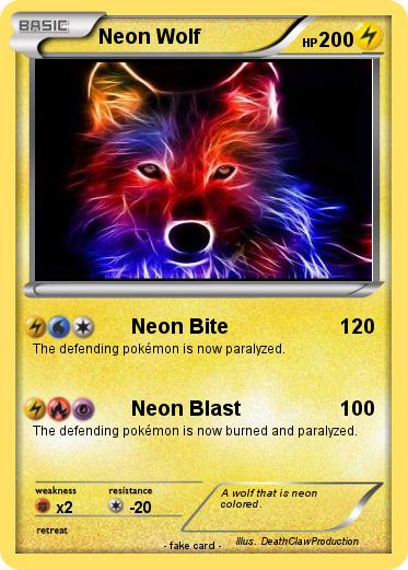 Pokemon Neon Wolf