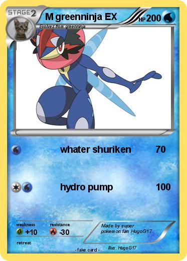 Pokemon M greenninja EX