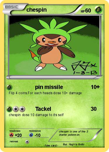 Pokemon chespin