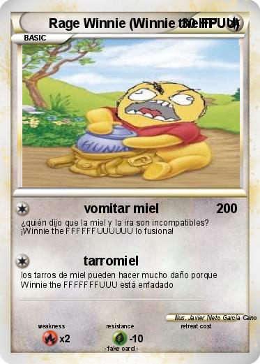 Pokemon Rage Winnie (Winnie the FFUU)