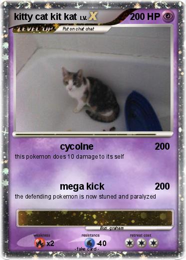 Pokemon kitty cat kit kat