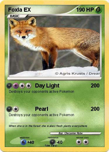 Pokemon Foxla EX