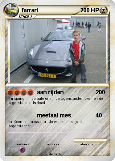 Pokemon farrari