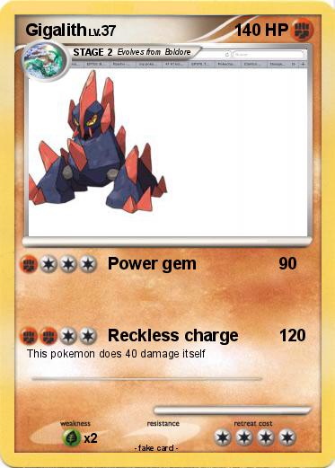 Pokemon Gigalith