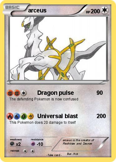 Pokemon arceus