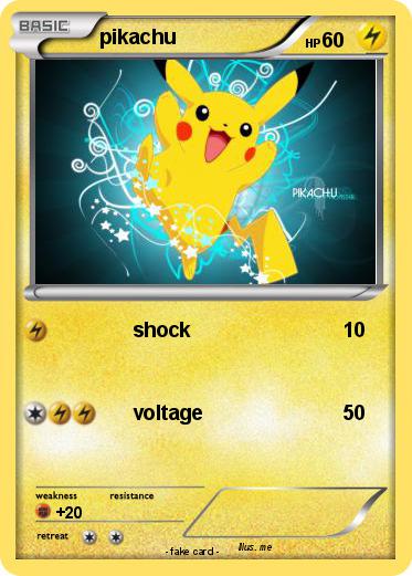 Pokemon pikachu
