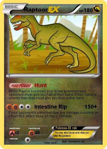 Pokemon Raptoor
