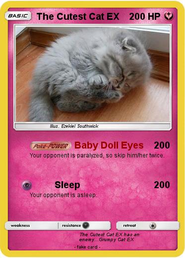 Pokemon The Cutest Cat EX