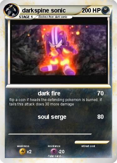 Pokemon darkspine sonic